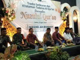 BUPATI GUNUNGKIDUL MENGHADIRI SELIKURAN DAN KHATAMAN SERTA NUZULUL QUR’AN DI KALURAHAN SEMANU